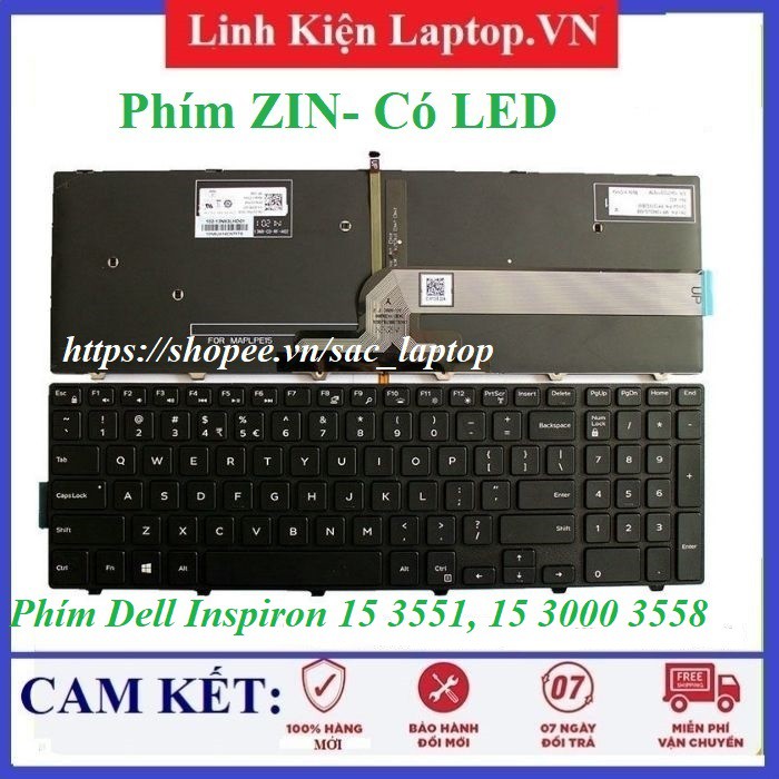 ⚡Bàn phím laptop Dell Inspiron 7559,15-7559