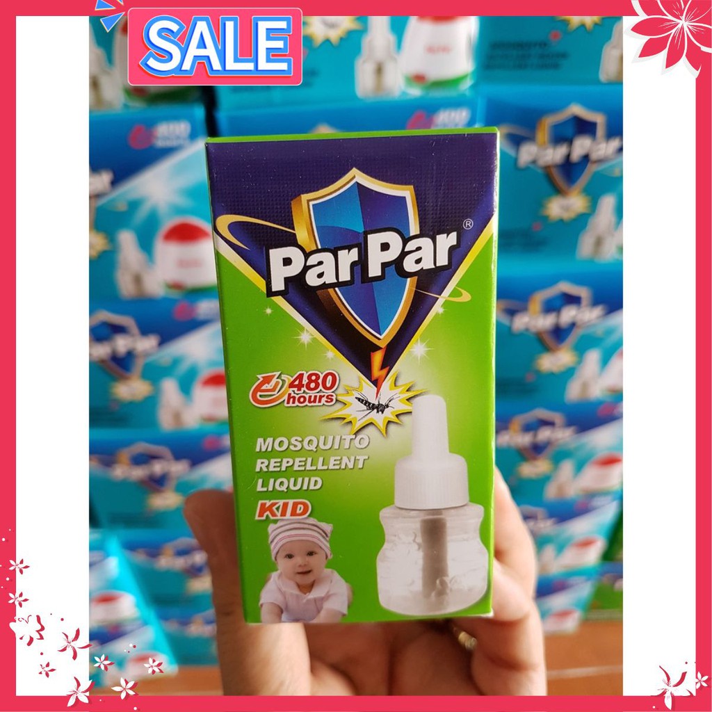 (SIÊU SALE) TINH DẦU ĐUỔI MUỖI PARPAR MÀU XANH CHÍNH HÃNG (FREE SHIP)
