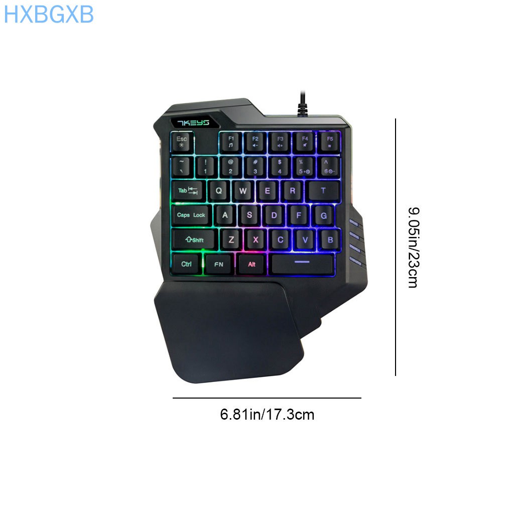 Bàn Phím Cơ Chơi Game G30 35 Phím Có Đèn Led