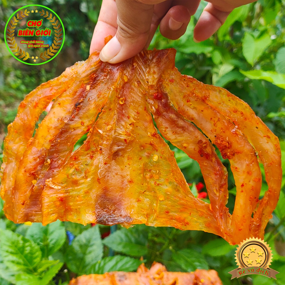 Khô Cá Diêu Hồng Miền Tây 4 Nắng Trộn Gia Vị Vừa Ăn Gói 500gr