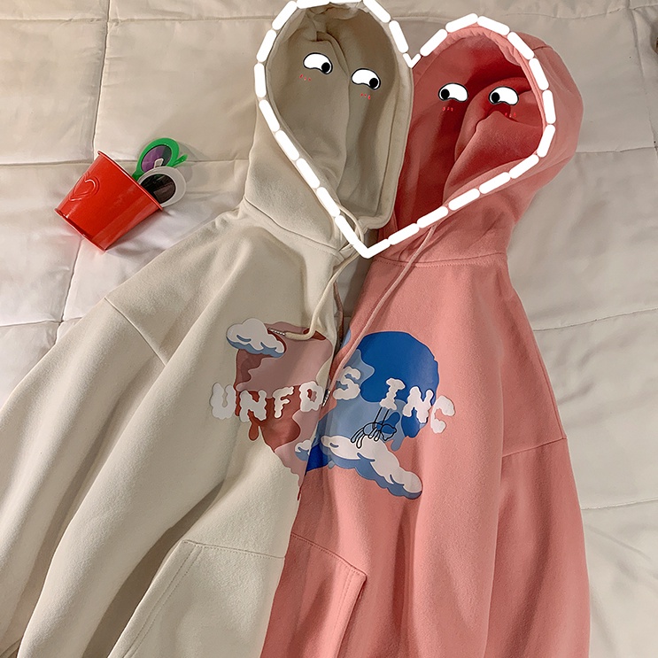 Áo khoác nỉ trơn có mũ dành cho cả nam và nữ