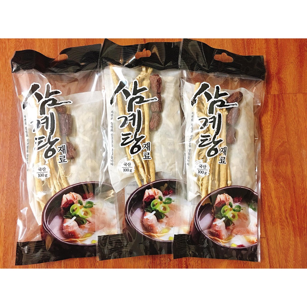 Gia vị sâm hầm gà Hàn Quốc - 100gram