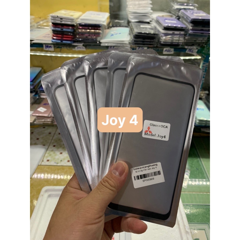 Kính ép liền keo điện thoại Vsmart Joy 4