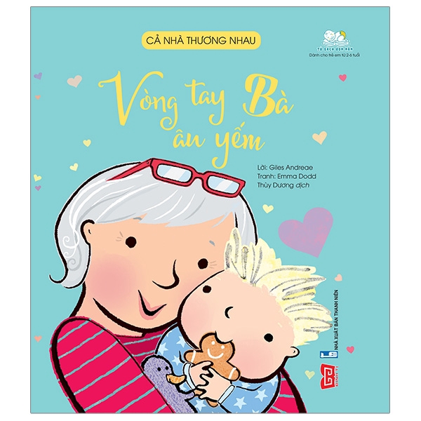 Sách - Cả Nhà Thương Nhau - Vòng Tay Bà Âu Yếm