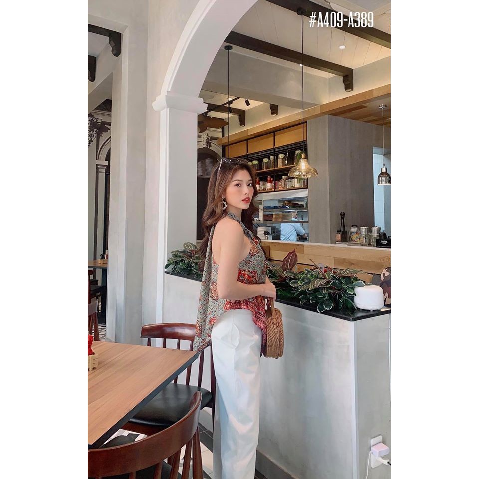 [Mã NOWSHIPT6HAPPY giảm 20k đơn 50k] [HÀNG THIẾT KẾ CAO CẤP] Áo Yếm Thổ Cẩm Sang Trọng Du Lịch | BigBuy360 - bigbuy360.vn