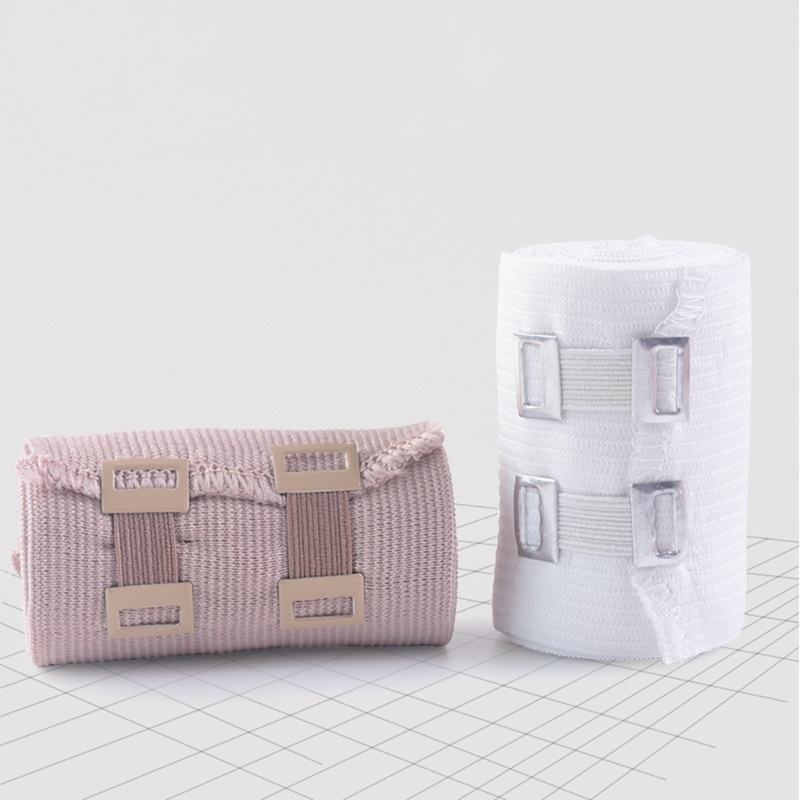 Set 10 Kẹp Cố Định Băng Quấn Bằng Kim Loại Màu Trắng Cà Phê Thể Thao