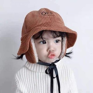 mũ len chùm tai cho bé yêu