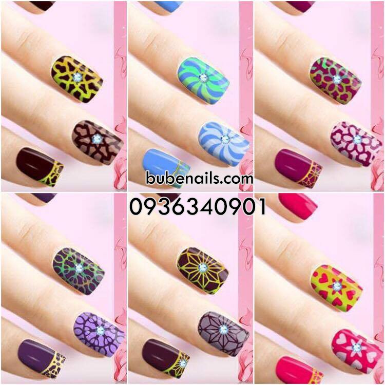 Giấy Hollow Nail trang trí tạo mẫu móng - SALE ĐỒ NAIL