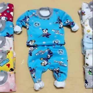 Combo 4 bộ nỉ lông cho bé gái