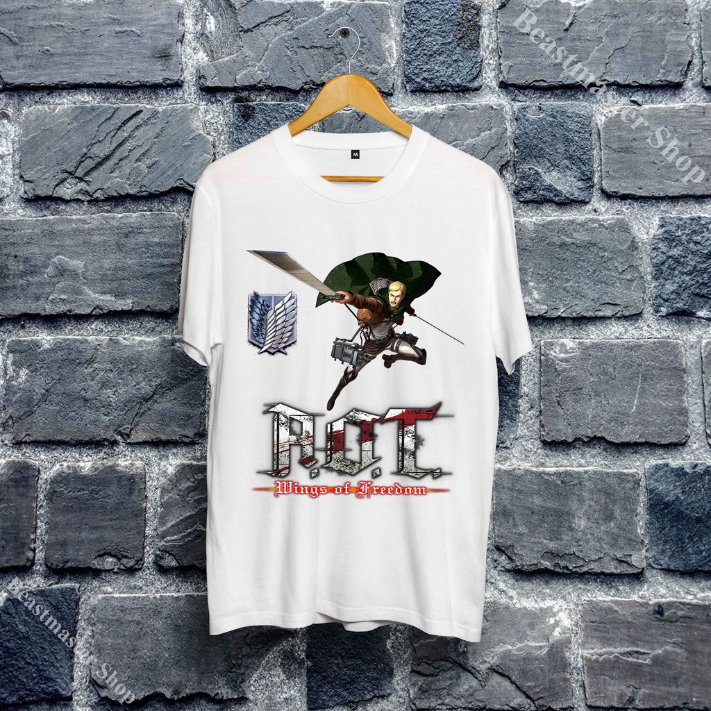 🍬Áo Thun Sasha Blouse - Bertolt Hoover - Ymir - Colossal Titan - Erwin Smith T-Shirt phong cách - T47ES-009