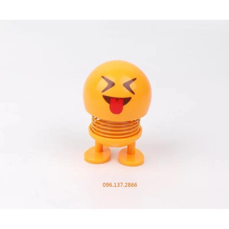 [Giá rẻ shop bán sỉ] Đồ chơi thú nhún lò xo Emoji cảm xúc