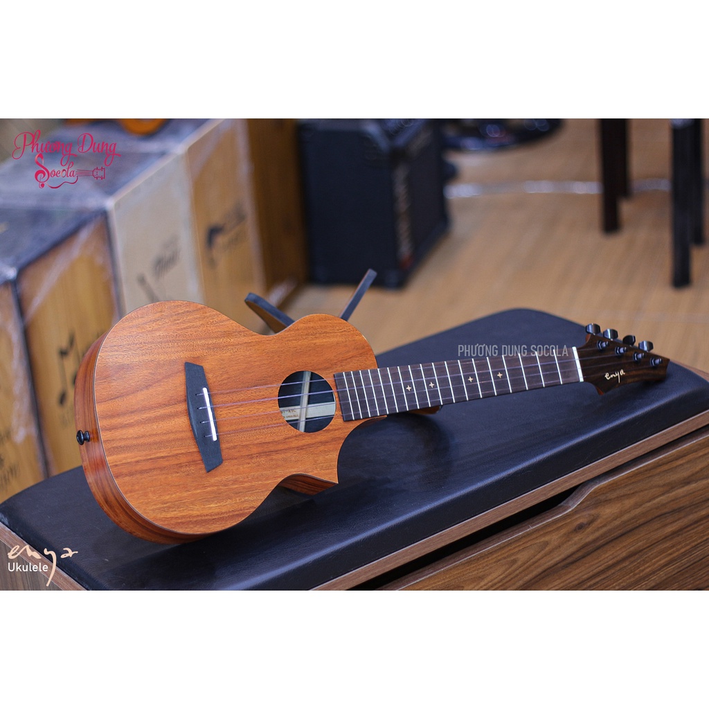 Đàn ukulele ENYA EUC-X1C - Size Concert Dáng Khuyết - Gỗ koa HPL