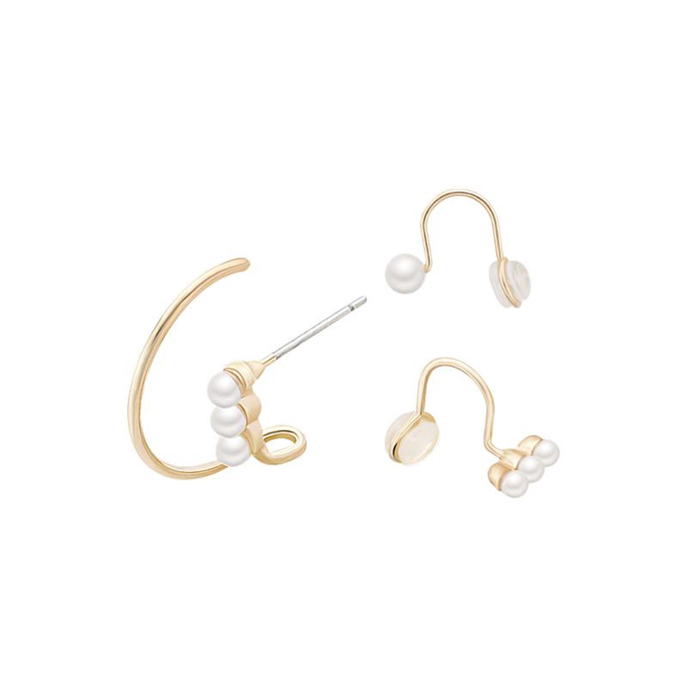 3Pcs/Set Korean Fashion All-Match Earrings For Women