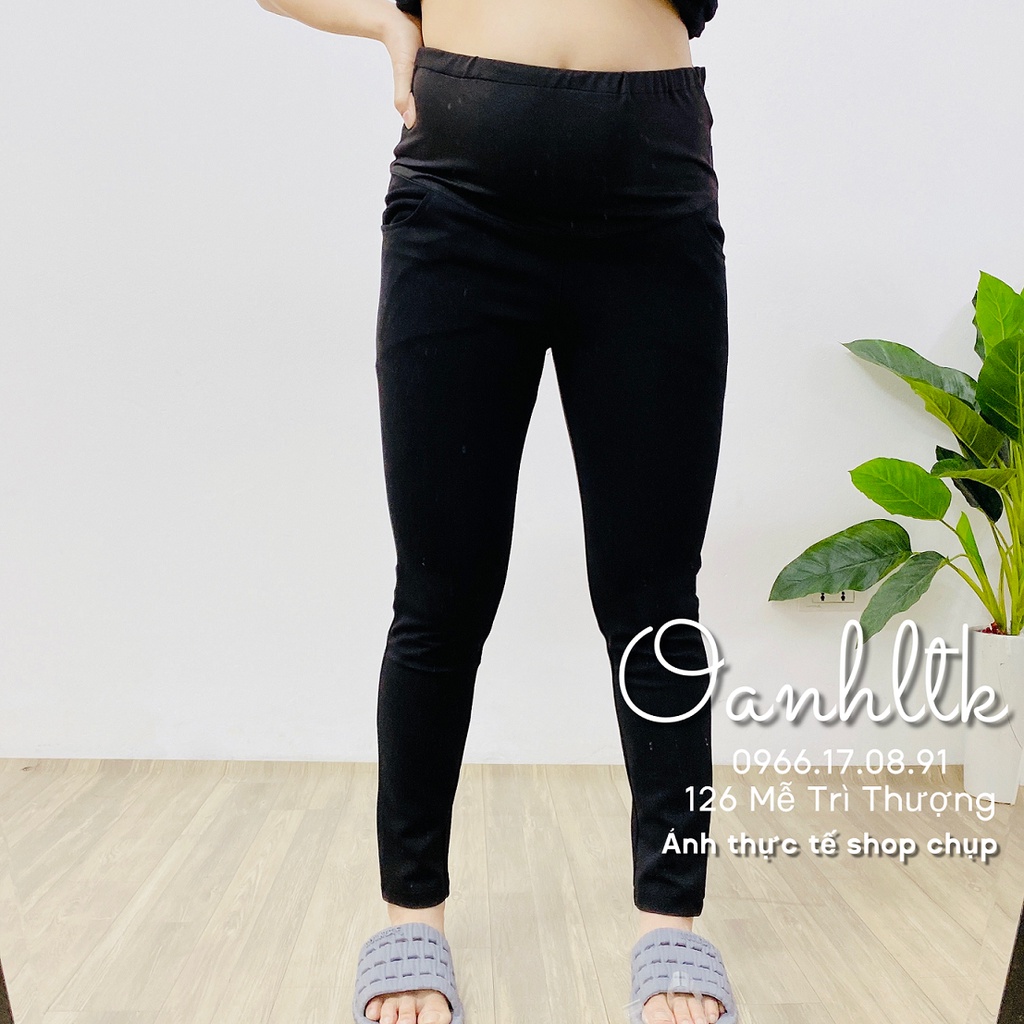 QUẦN BẦU CÔNG SỞ - Quần bầu umi đanh mịn co giãn tốt
