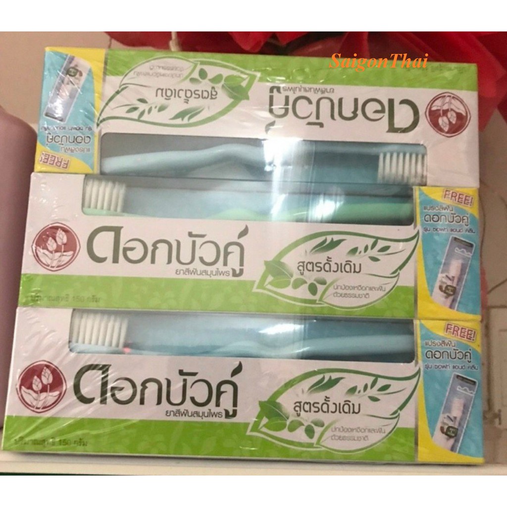 Kem đánh răng đen Original Bạc Hà Thái Lan 150gr