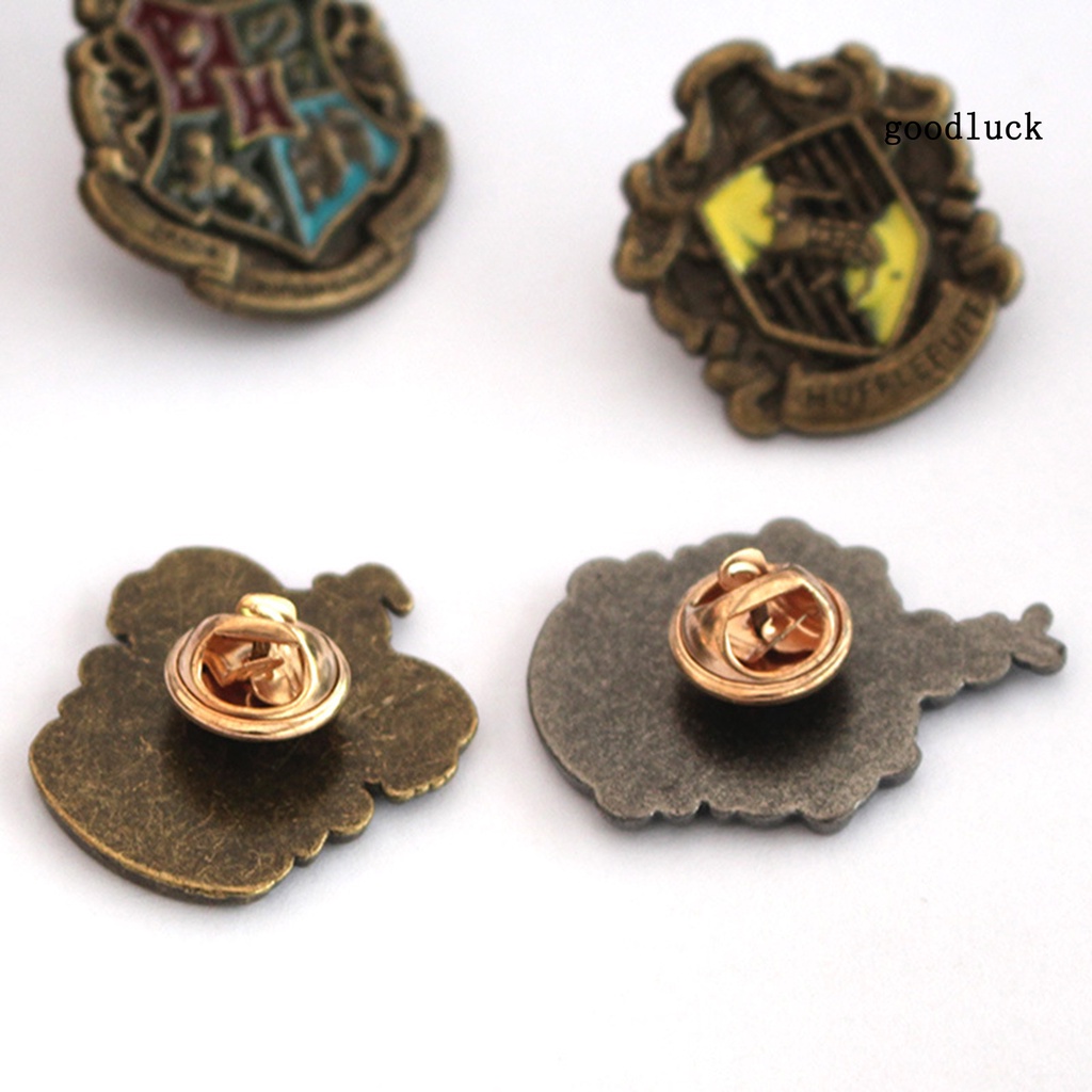 Set 5 ghim cài áo hình các nhân vật hoạt hình trong Harry Potter