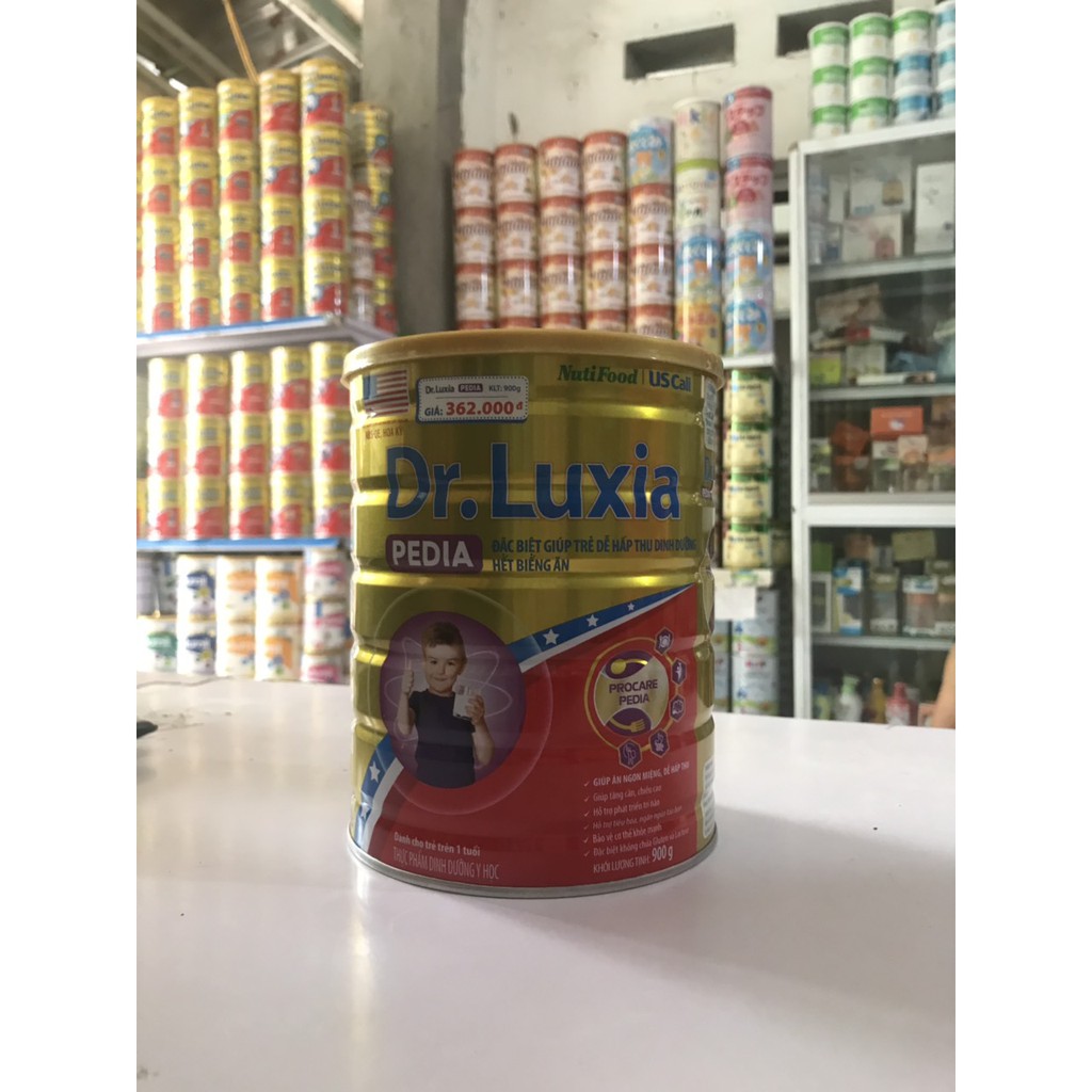 Sữa Dr.Luxia Pedia 900g(cho bé Biếng ăn)