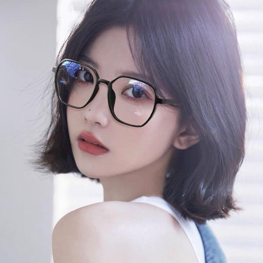 Kính Đọc Sách Chống Ánh Sáng Xanh Trong Suốt Phong Cách Vintage Dành Cho Nam Nữ