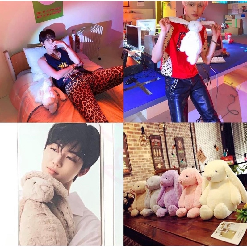 THỎ BÔNG CHEAPMOMENT NCT TAEYONG, JAEMIN, DOYOUNG, JUNGWOO