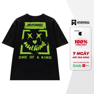 Áo thun Nuthink unisex N7 Basic Tee phông trơn nam nữ tay lỡ form rộng oversize