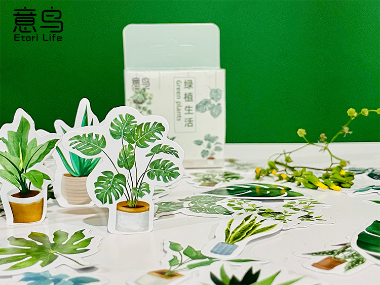 Set 46 tấm nhãn dán trang trí đa năng