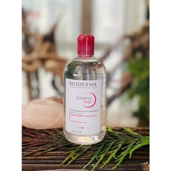 Nước tẩy trang Bioderma 500ml của Pháp dành cho da nhạy cảm và da mụn [Hàng chính hãng]