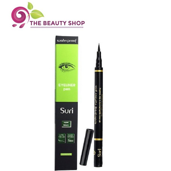 Bút Kẻ Mắt Nét Siêu Mảnh Không Trôi Suri Waterproof Eyeliner Pen