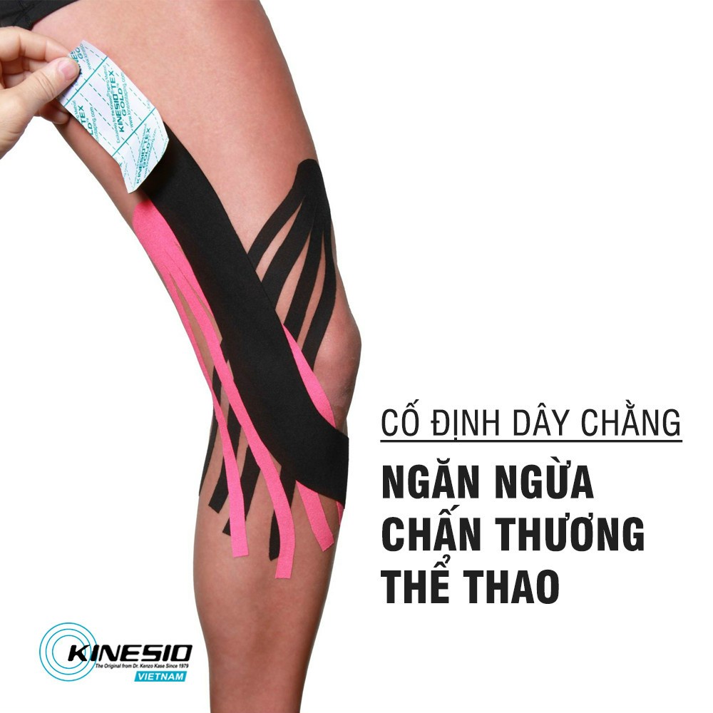 [CHÍNH HÃNG] Băng Keo Thể Thao Kinesio Tex Classic 5cm x 4m - Hỗ Trợ Vận Động, Chấn Thương &amp; Hồi Phục Cơ Khớp
