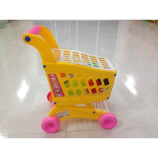 Xe đẩy siêu thị trái cây (cỡ lớn) HT7880, (Giao màu ngẫu nhiên), được làm từ nhựa an toàn, không chứa hóa chất độc hại.