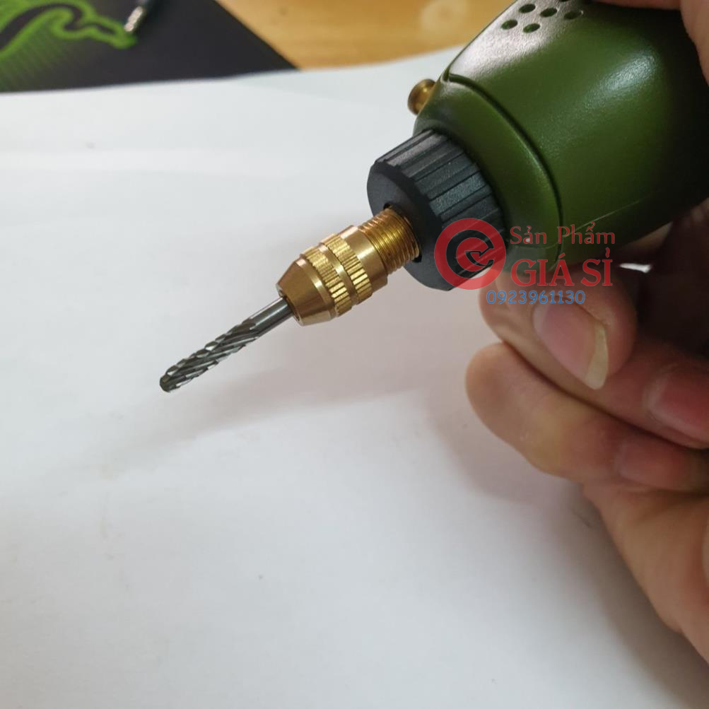 mũi khắc gỗ lũa, mài nhôm, mài đồng cán 3mm đầu 3mm ❤️freeship❤️