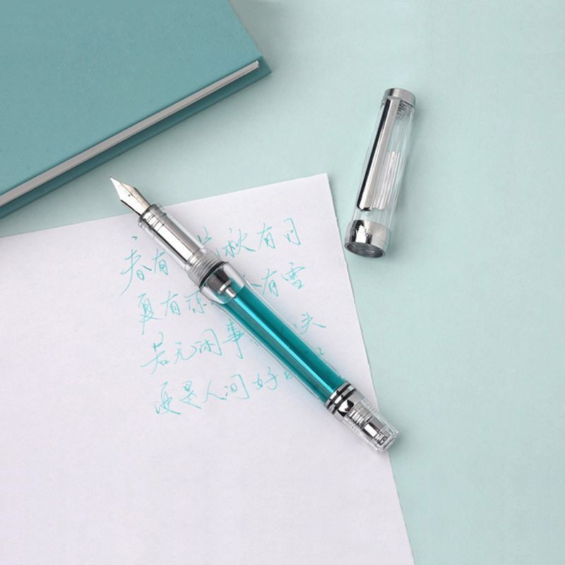Bút Bơm Mực Trong Suốt Ngòi 0.38 / 0.5mm