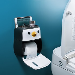 Hộp đựng giấy vệ sinh chim cánh cụt ngộ nghĩnh