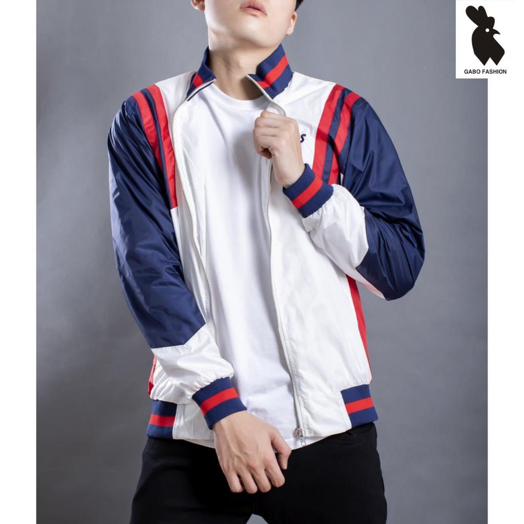 Áo khoác dù phối màu Gabo Fashion-2017, Chất dù chống thấm, may 2 lớp cao cấp ❤️
