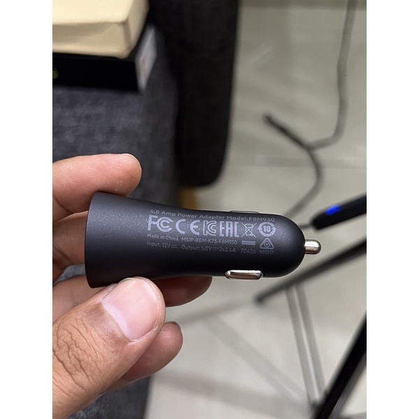 Tẩu sạc xe ô tô Belkin 24W