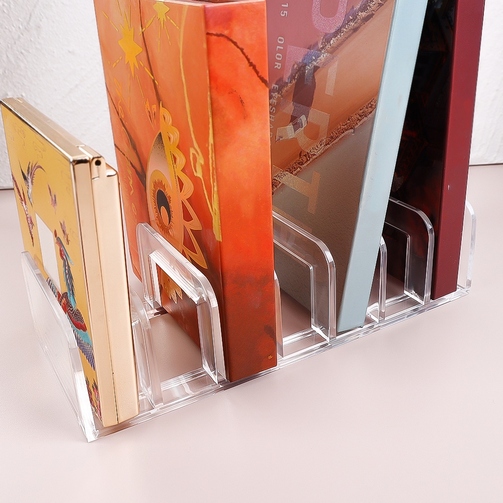 Hộp Nhựa Acrylic 7 Ngăn Trong Suốt Nhiều Tầng Đựng Đồ Trang Điểm Đa Năng Ốp