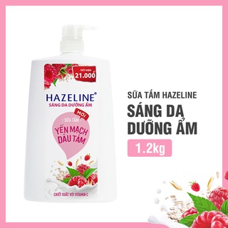 Sữa Tắm Hazeline  Yến Mạch & Dâu Tằm Chai 1.2L