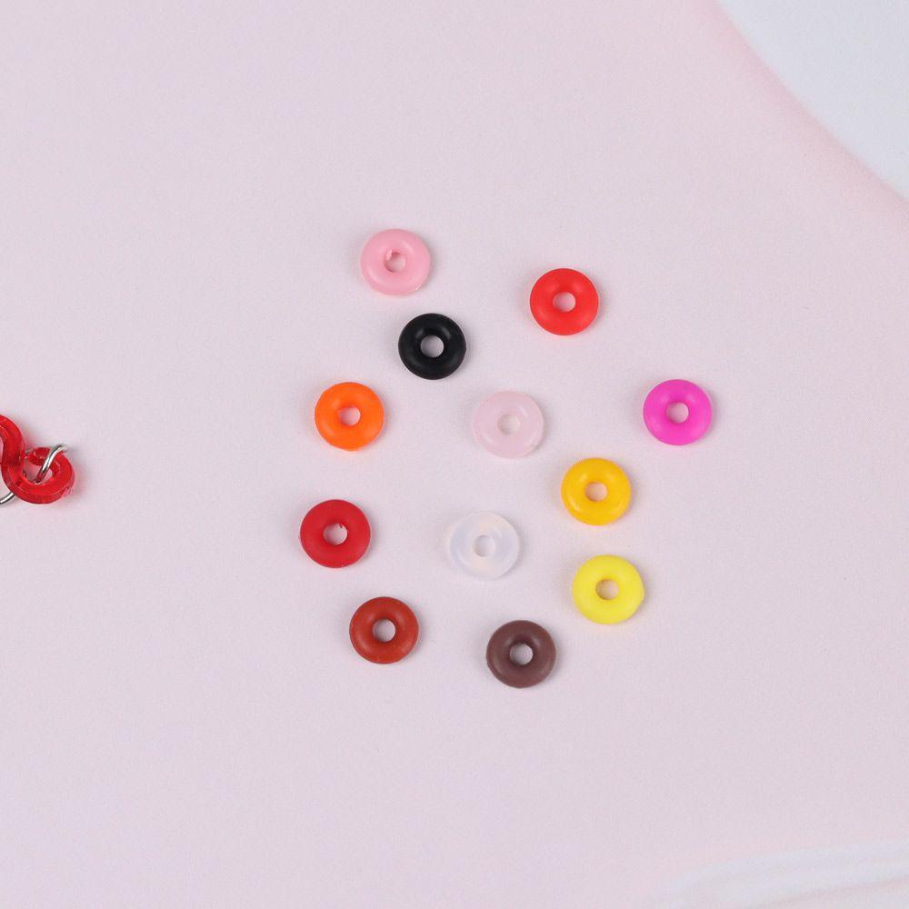 Set 100 Nút Chặn Bằng Cao Su Chống Trượt Cố Định Vòng Tay / Dây Đeo Cổ Tay