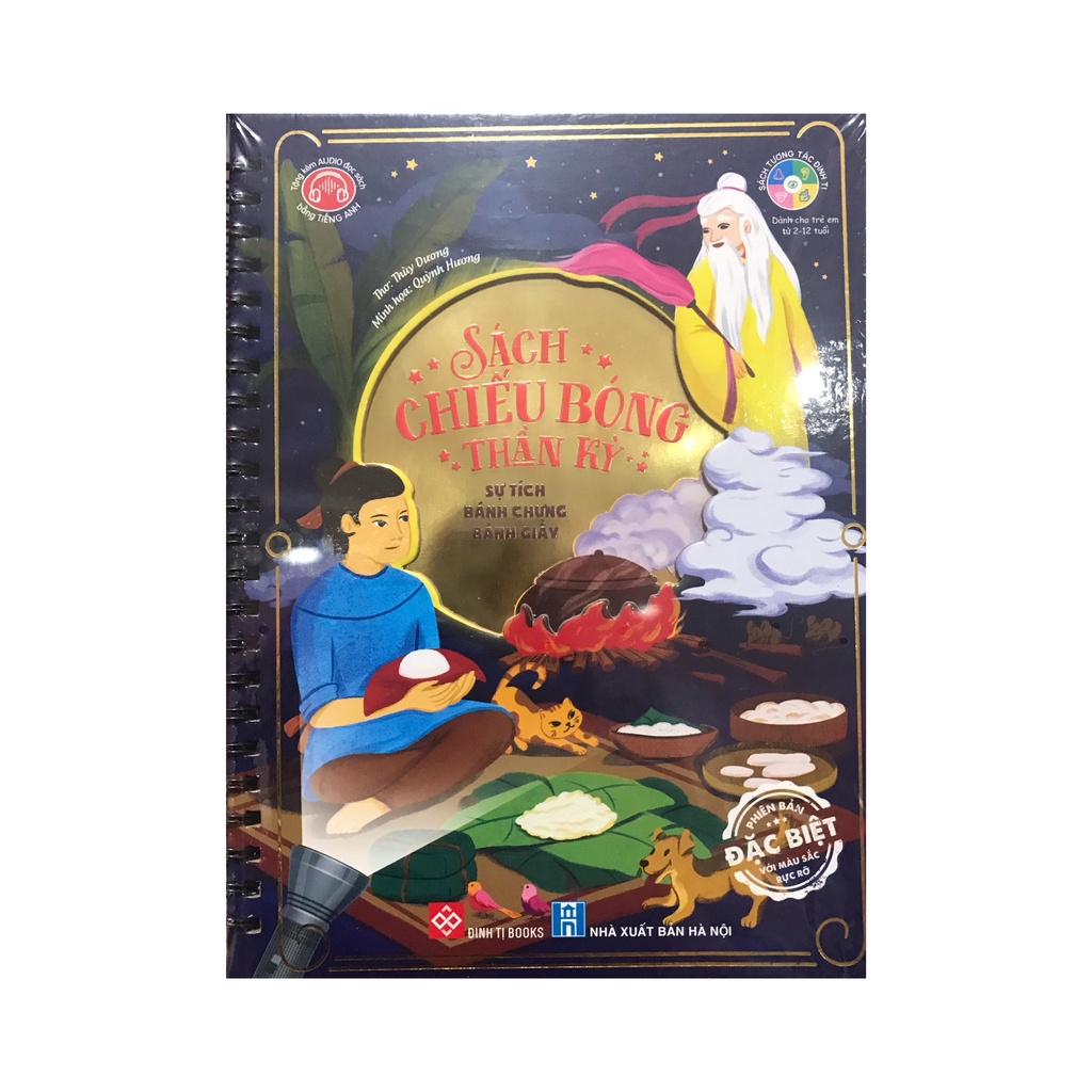 Sách - chiếu bóng thần kỳ - Sự tích Bánh Chưng Bánh Giầy ( đinh Tị )