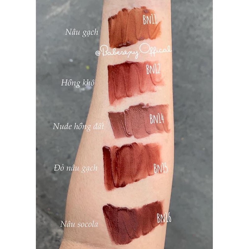 SON KEM BERNICE NHỎ SIÊU LÌ CHẤT SON MỊN | BigBuy360 - bigbuy360.vn