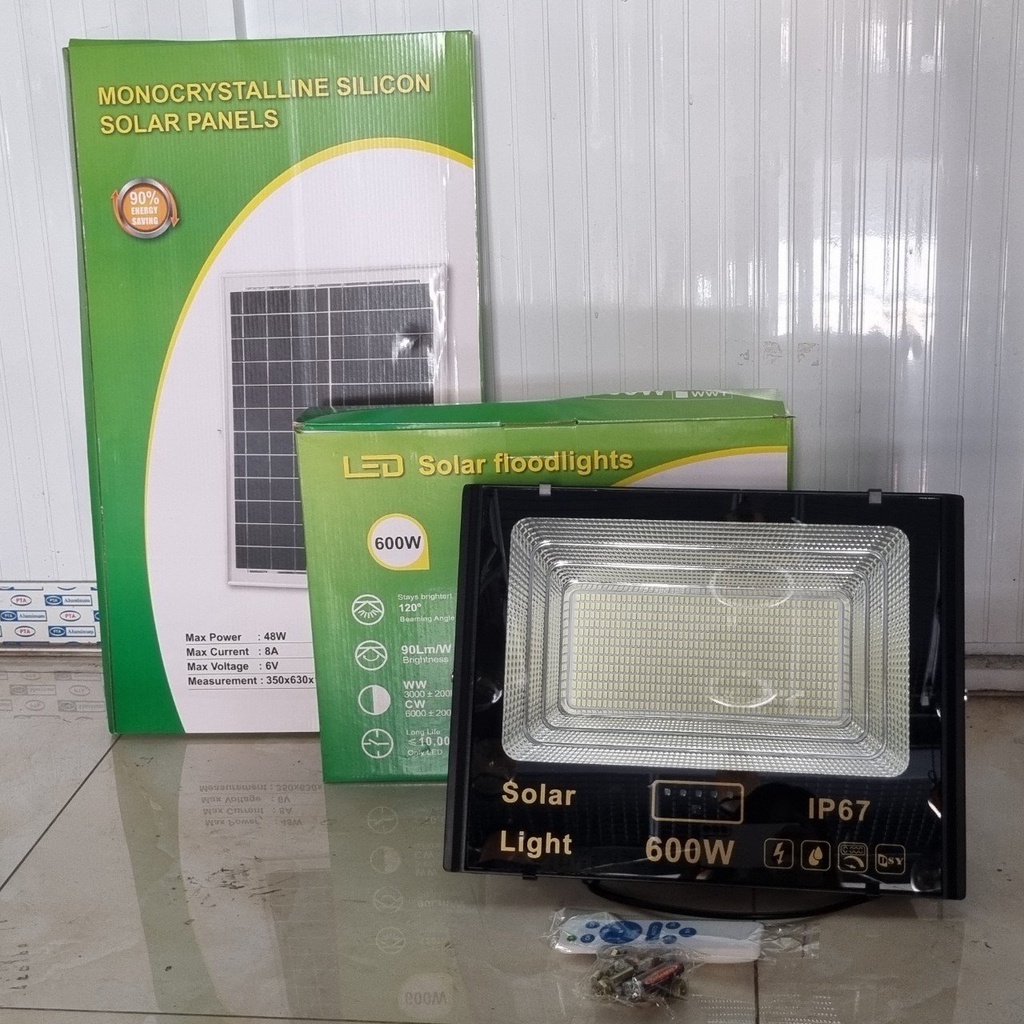 Đèn pha năng lượng nhôm đúc 100w 200w 400w 600w 800w, Đèn Pha NLMT IP67, Đèn năng lượng mặt trời siêu tốt