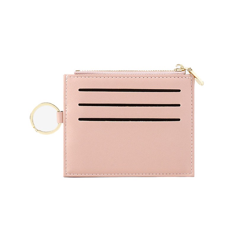 Ladies Sweet Multi-card Wallet Multi-card Zipper Short Wallet