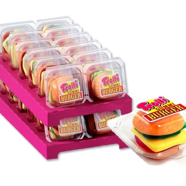 Kẹo dẽo hamburger Trolli size XXL