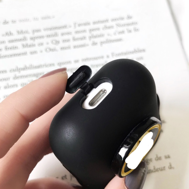 Case Airpods 1/2/3/Pro Người Dơi, Vỏ ốp airpods kiểu dáng batman - Mã TZAP313