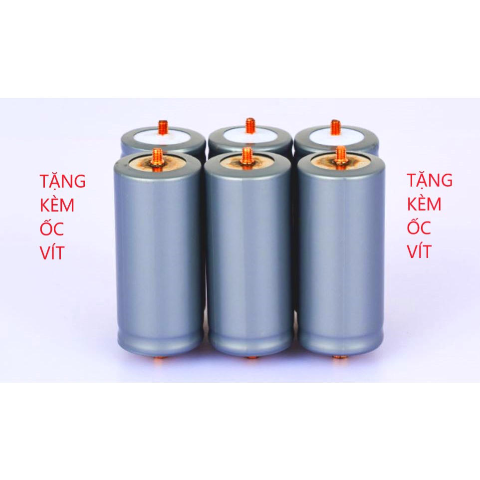 Pin Lifepo4 32650🍀 6600mAH pin Lithium chuẩn 🎃tặng kèm ốc vít