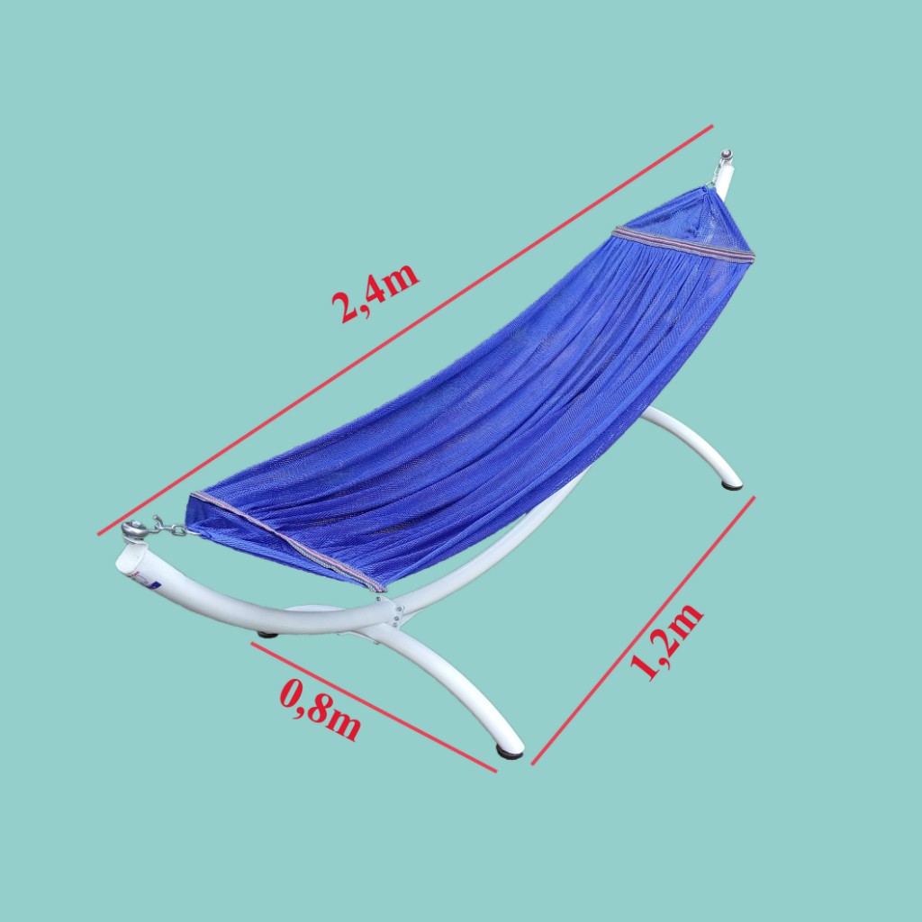 Trọn BỘ khung võng xếp lắp ráp THÉP phi 49 và Võng lưới | BigBuy360 - bigbuy360.vn