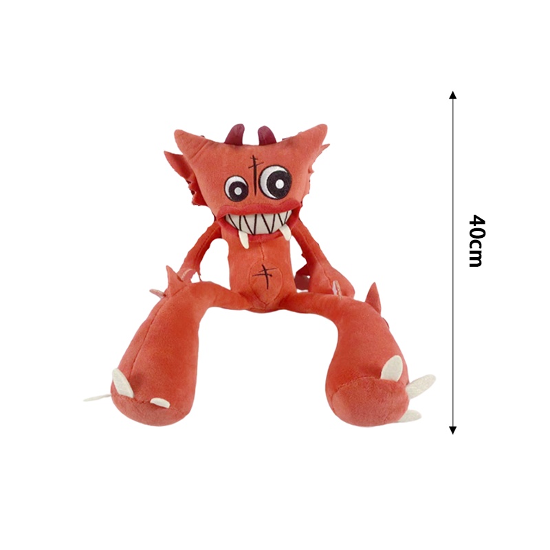 Thú nhồi bông hình nhện HOG Killy Willy trong Poppy Playtime Huggy Guggy mềm mại vui nhộn làm quà cho trẻ em 33-40cm