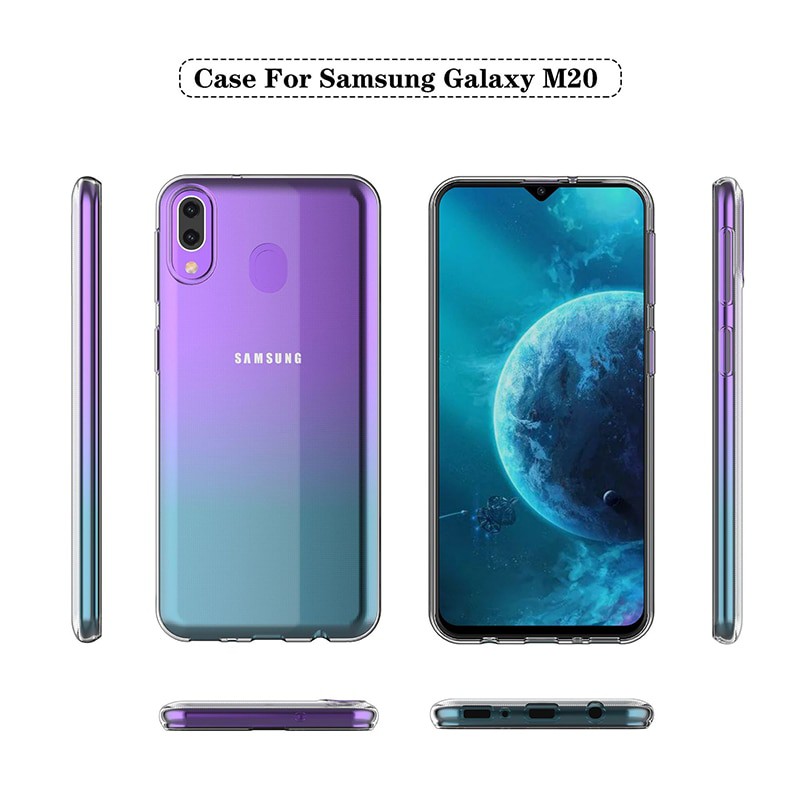 Ốp lưng dẻo trong suốt samsung galaxy M20
