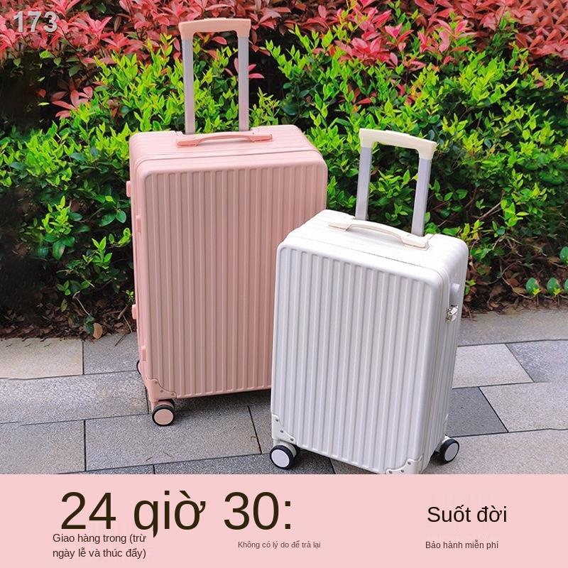 Hành lý nữ du học sinh phiên bản Hàn Quốc hộp đựng đồ nam siêu lớn mật khẩu nhỏ tươi giá trị vali