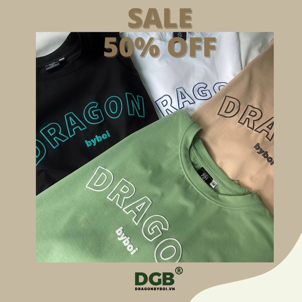Áo Thun Local Brand - Áo Phông Tee Basic SS2 Dragonbyboi 100% cotton cao cấp nhiều màu