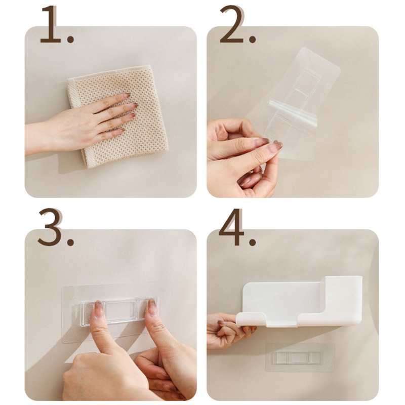 Giá Đỡ Lược Chải Tóc Gắn Tường Đa Năng Tiện Dụng